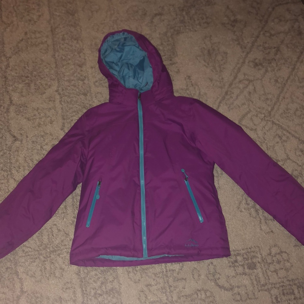 LL bean, ski jacket